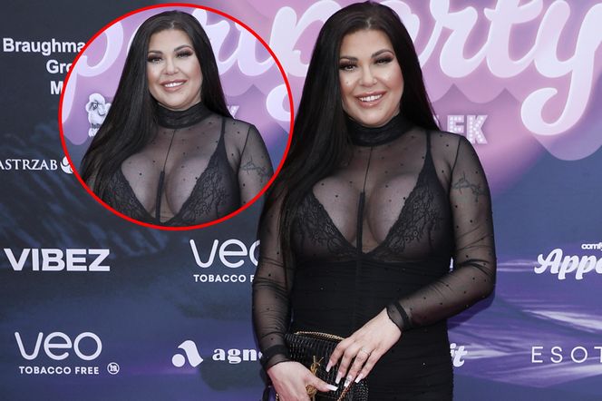 Iwona Węgrowska odsłoniła obfity dekolt 