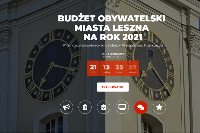 Ruszyło głosowanie na Budżet Obywatelski Leszna 2021. Mieszkańcy zgłosili 18 projektów