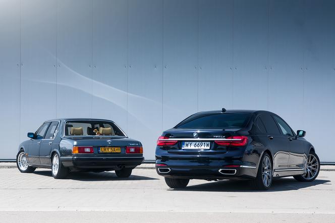 BMW 750Ld xDrive G12 & BMW 745i E23