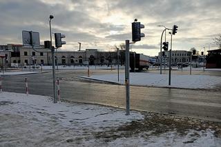 Skrzyżowanie ul. Zwycięstwa i ul. Kolejowej