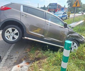 Zderzenie trzech samochodów w Mościbrodach. DK-63 zablokowana!