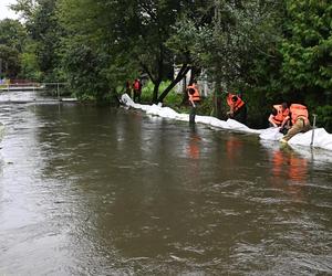 Warszawa zalana po burzy