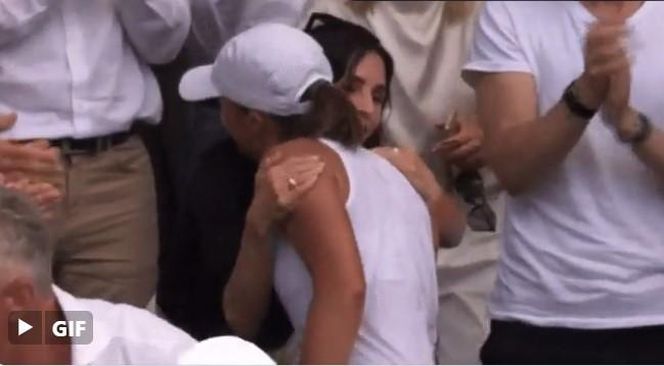 Iga Świątek, Courteney Cox