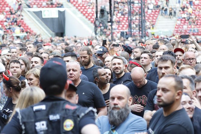 Koncert AC/DC w Warszawie (4.07.2025) - część pierwsza. Organizatorem koncertu jest Live Nation