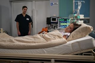 Pierwsza miłość, odcinek 3960. Julita (Dagmara Bryzek), Filip (Dominik Smaruj)