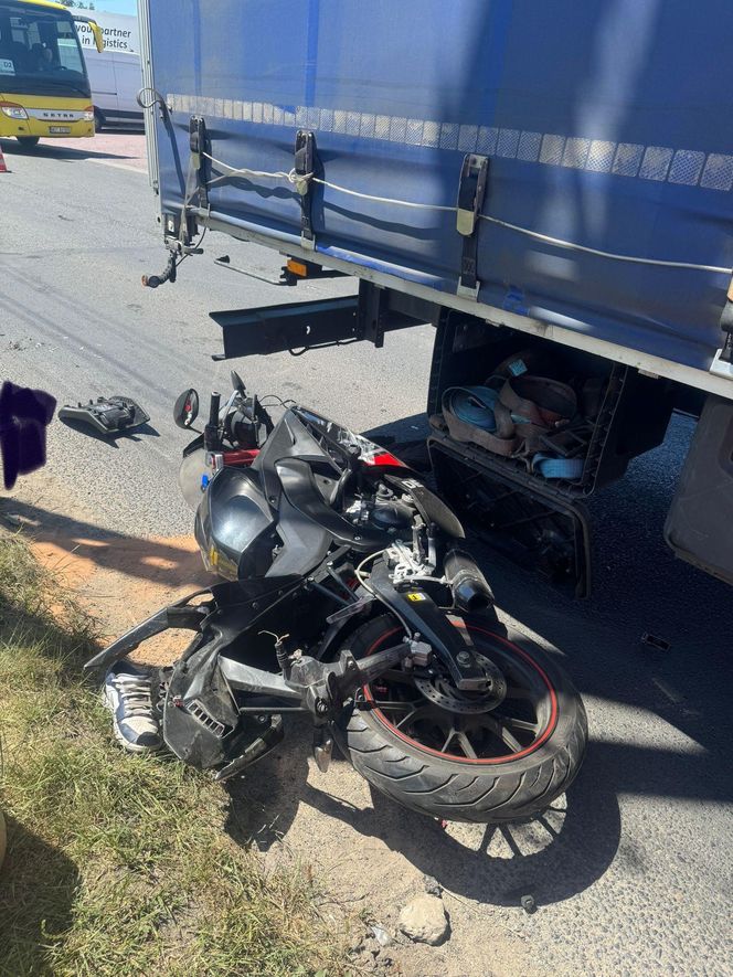 Czarny Alert Drogowy. W Czeladzi doszło do śmiertelnego wypadku. Nie żyje 18-letni motocyklista
