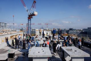 Modern Mokotów - projekt, który wpisuje się w wizję miasta 15-minutowego. Podglądamy, co dzieje się na budowie