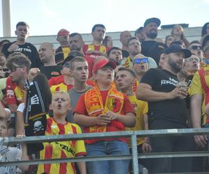 Korona Kielce - Cracovia. Zdjęcia kibiców podczas meczu. 10 sierpnia 2024