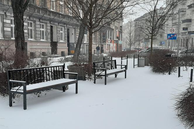 Poznańskie ulice o poranku 8.02