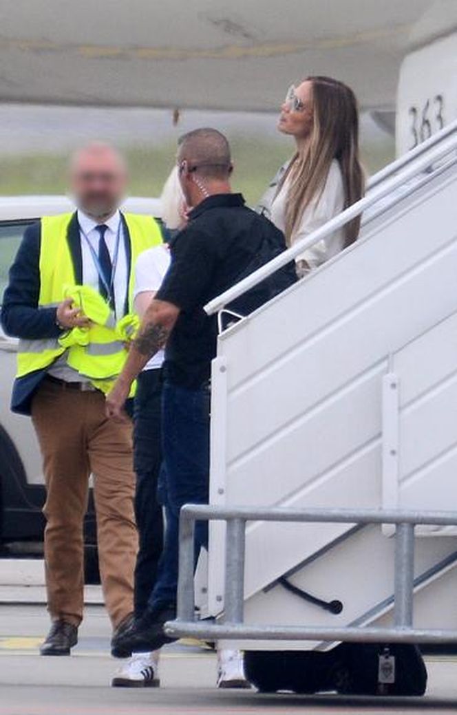 Jennifer Lopez wylądowała w Warszawie