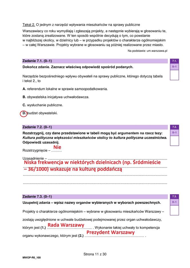 Matura 2025: WOS poziom rozszerzony 13.05.2025. Odpowiedzi, arkusze CKE [Formuła 2023]	