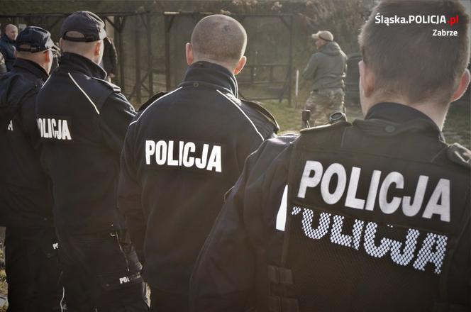 Zabrze: ćwiczenia policjantów na strzelnicy