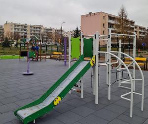 Plac zabaw przy siedleckiej Ósemce został zrealizowany w ramach budżetu obywatelskiego miasta Siedlce