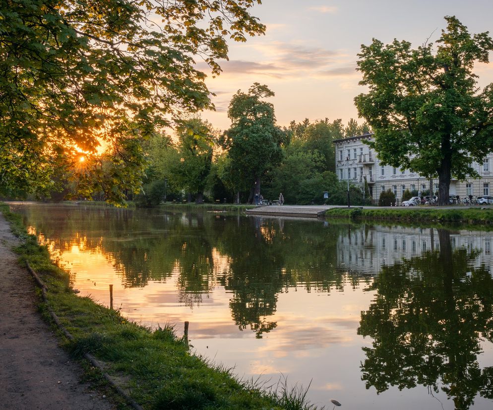 Spacer po parku nad Kanałem Bydgoskim. Mieszkańcy kochają to miejsce