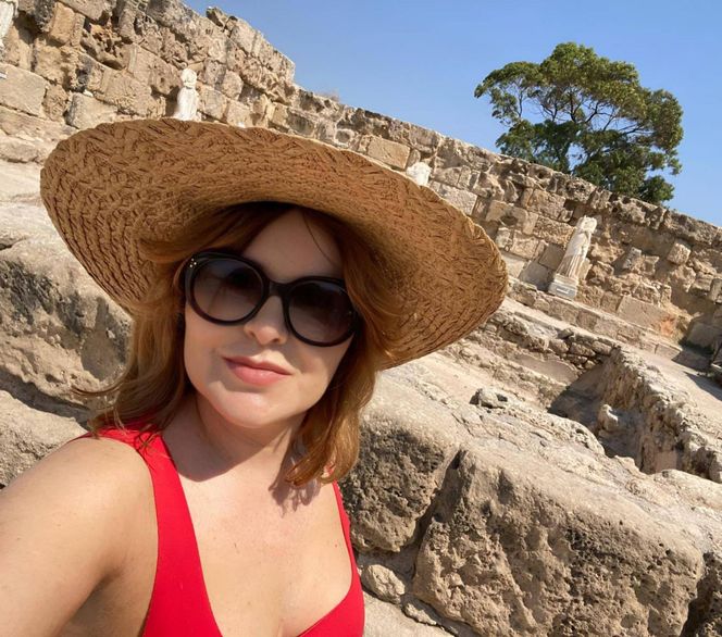 Wiceszefowa PiS Anna Krupka na wczasach