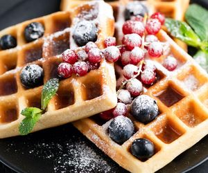 Keto gofry z mąki kokosowej. Chrupiące i prawie bez kalorii