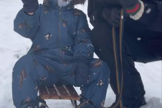  Małgorzata Rozenek-Majdan dokazuje z Radkiem i synkiem w śniegu. Piękna rodzinka!