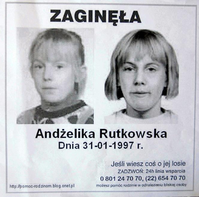 Zaginiona Andżelika Rutkowska