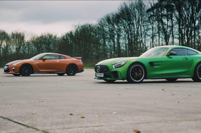 Mercedes AMG GT R vs. Nissan GT-R