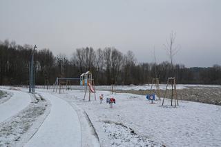 Ostatnie szlify przy budowie zbiornika na Nagórkach. Wkrótce powstanie tam wyczekiwany park