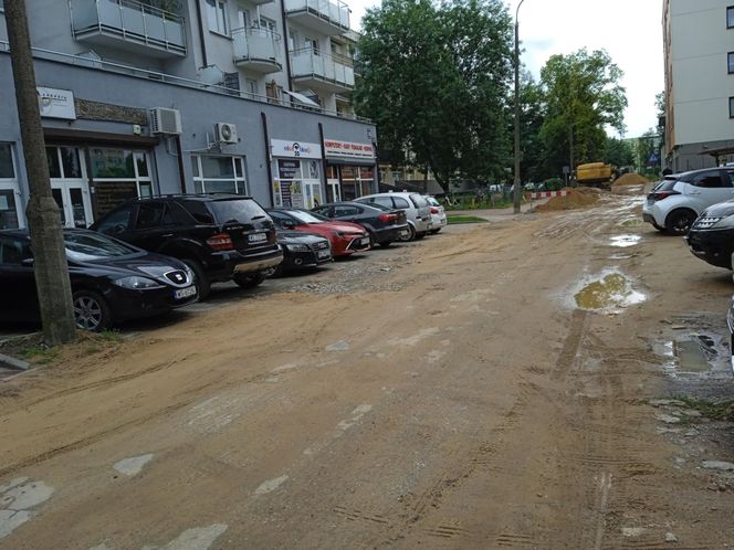 Remont ulic Błonie i Czerwonego Krzyża w Siedlcach