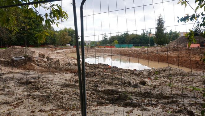 Park Kusocińskiego w Olsztynie będzie jeszcze piękniejszy. Zajrzeliśmy na plac budowy