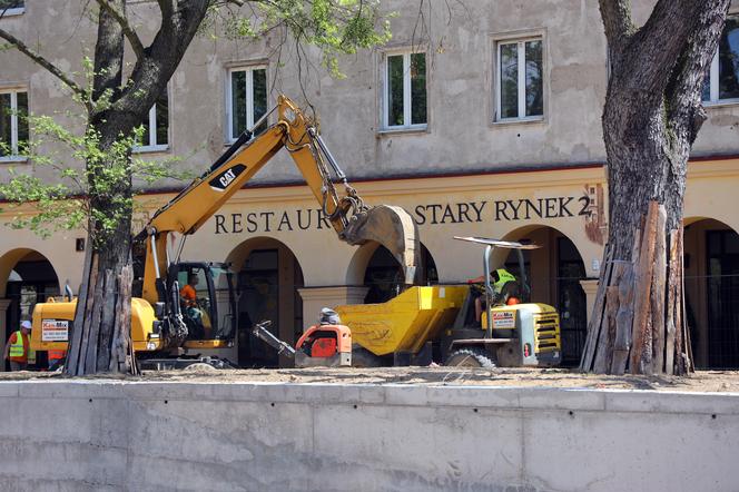 Remont Starego Rynku w Łodzi