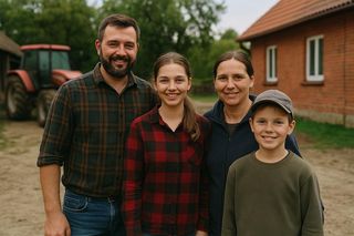Sztuczna inteligencja stworzyła zdjęcia typowej rodziny z Podlasia. Efekty zaskakują!