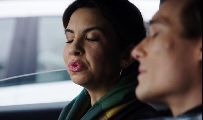 M jak miłość, odcinek 1867. Aneta (Ilona Janyst), Olek (Maurycy Popiel)