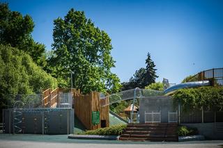 Plac zabaw w Parku Ujazdowskim