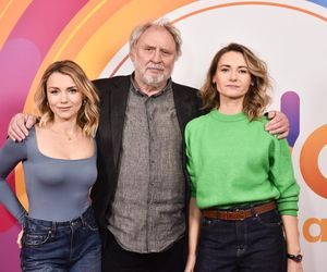 Andrzej Grabowski z córkami