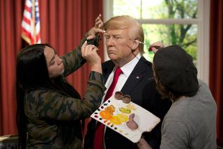Figura woskowa Donalda Trumpa jest nadal atrakcją w salonach Madame Tussaud na całym świecie