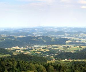 Panorama z wieży na Jaworzu