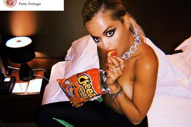 Rita Ora topless