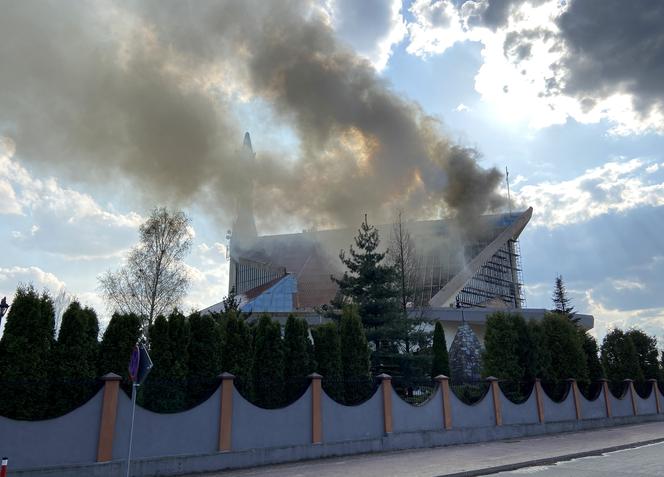 Pożar kościoła pw. św. Maksymiliana Marii Kolbego w Białymstoku