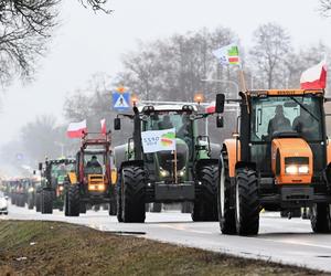 Protest rolników w Zbuczynie