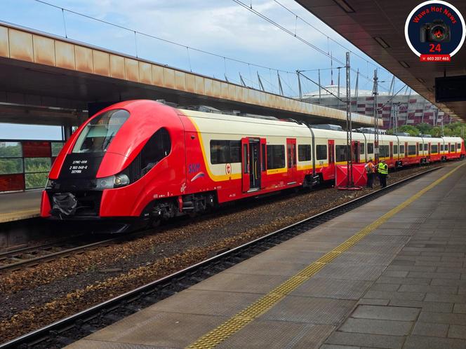 Warszawa Stadion. 25-latka nie żyje, wpadła pod pociąg