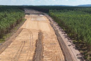 Budowa S74 Kielce - Mniów. Lipiec 2025