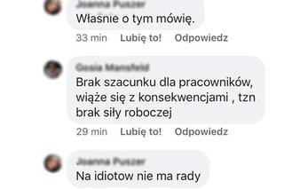 Brak szacunku dla pracownika