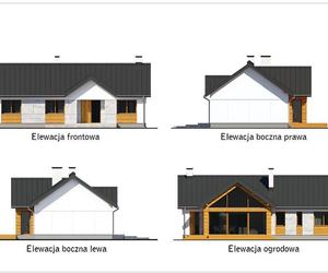 Projekt domu Efektowny z katalogu Muratora - wizualizacje, plan, aranżacje