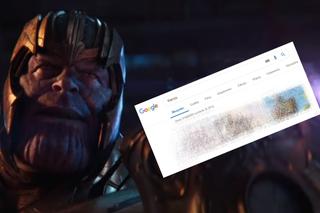 Thanos niszczy Google - jak włączyć easter egg z Avengers: Endgame?