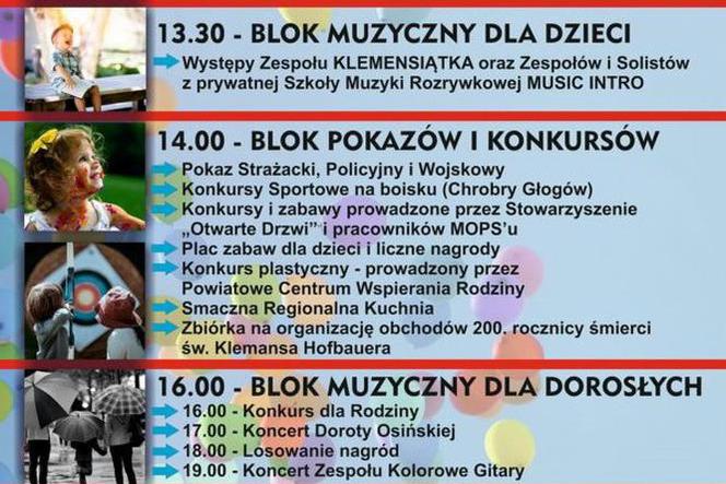 Piknik rodzinny przy kościele św. Klemensa