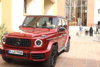 Takimi samochodami Lewandowscy przyjechali na galę Złoty But