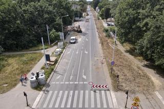 Prace na Konstantynowskiej w Łodzi