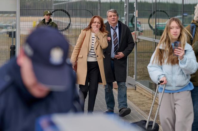 Na Wspólnej odc. 4044: Teresa Bednarczuk (Izabela Dąbrowska), Marek (Grzegorz Gzyl)