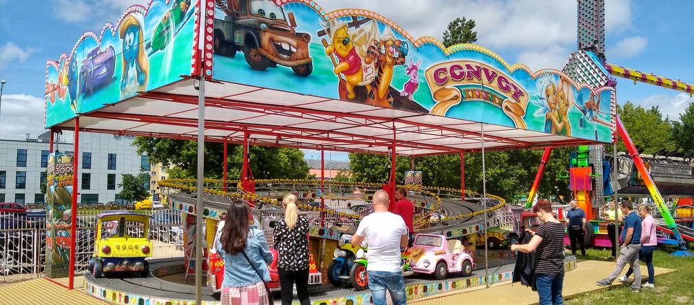 Białystok. Lunapark Bajka na Zielonych Wzgórzach