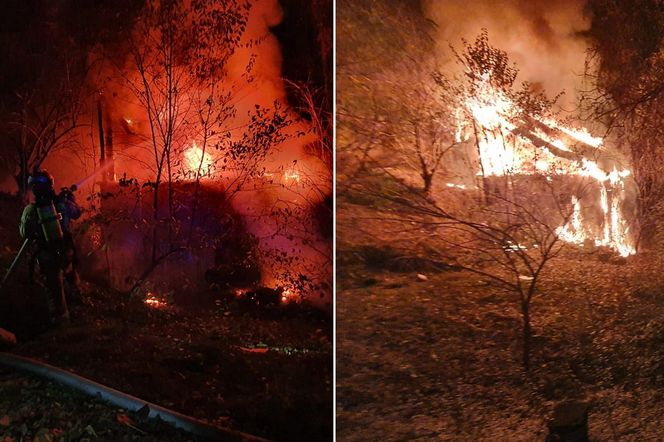 Lublin. Tragiczny pożar pustostanu. Trzy osoby nie żyją [ZDJĘCIA].