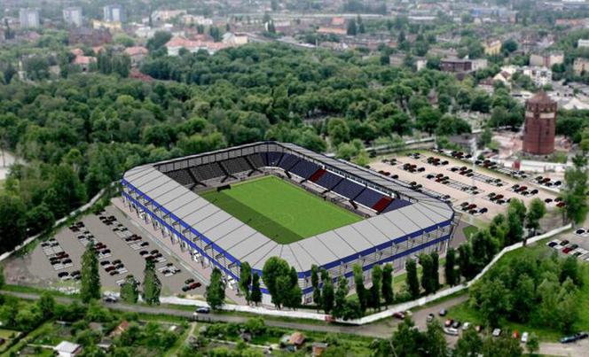 Nowy stadion piłkarski w Gliwicach