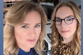 M jak miłość na planie. Sylwia (Hanna Turnau), Julia (Marta Chodorowska)