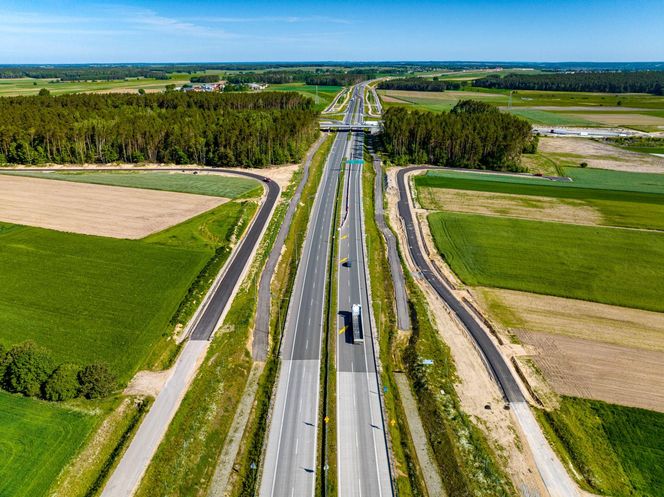 Obwodnica Łomży w budowie - najświeższe zdjęcia - maj 2025